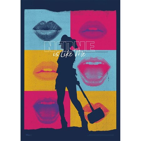 TREND SETTERS Prey No One is Like Me Mightyprint Wall Art MP17240561